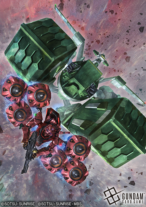 ken_dera's tweet photo. 9/26より発売のガンダムカードゲームスタートデッキ「Silent Barrage [ST13]」の[ソドン]を描かせていただきました！戦艦は初担当かも…
よろしくどうぞ！ #ガンダムカード #GCG https://t.co/C30PgvQn4v