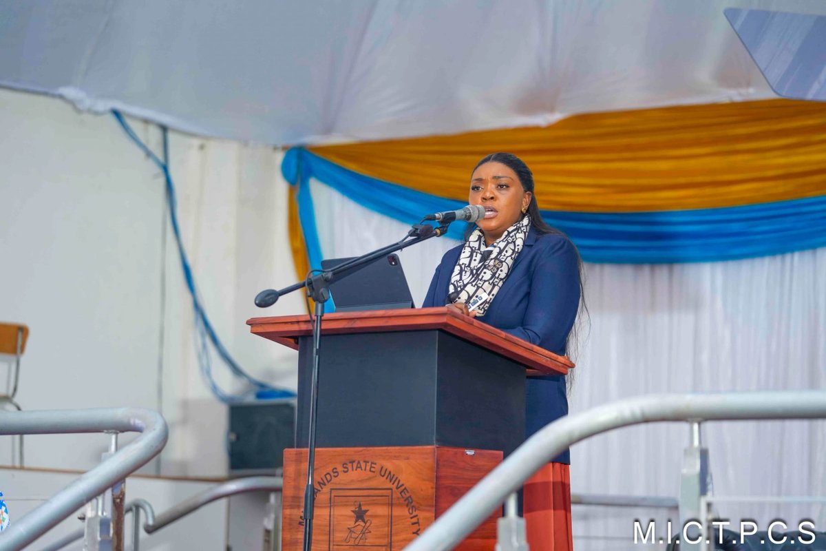 TateMavetera's tweet photo. Today I addressed Midlands State University's Research, Innovation and Industrialisation Week.

My message was simple: We have the talent. We have the institutions. We have the policy. What we need more execution.

What is in place:
✅ National AI Strategy 2026–2030
✅ NDS2 industrialisation focus
✅ Education 5.0 commercialisation mandate

What my Ministry is championing:
🔹 National AI Acceleration Centre synergy with our local institutions.
🔹 Presidential Innovation Fund via POTRAZ
🔹 Research and development fund
🔹 Patent registration support
🔹 Digital Centres, GPU access, Project Pangolin

What we told the MSU community:

"We want more innovations that enter the market, attract investment, solve real problems, create jobs and contribute directly to national development."

The path from knowledge to impact runs through policy, partnership and persistence.

Let's walk it together. 

#MSU #Zimbabwe #Innovation