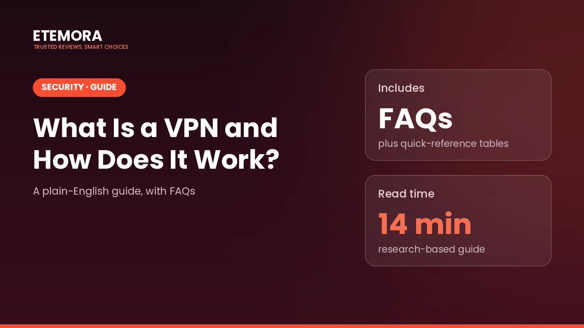 etemora_'s tweet photo. Is a VPN worth it, or just hype? 🔐 Our plain-English guide explains how a VPN works, what it hides (and what it doesn't), and free vs paid options.

https://t.co/PLE0eMPzpj

#VPN #OnlinePrivacy https://t.co/jvQrWRPLpv