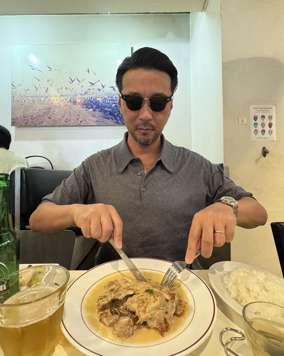 eijikatano's tweet photo. バワリーのゴルゴンゾーラチキンは、自分史上最高のカフェめしだ。
@bowerykitchen_komazawa
@johnsmedleyknitwear.jp
#johnsmedley
#bowerykitchen
@eijikatano
#アニチューブ
#アニキ
#片野英児 https://t.co/BXZ9t0QtqI