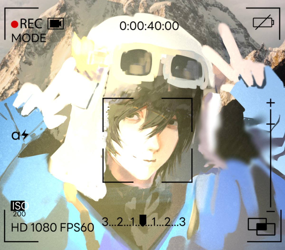 Achovy2's tweet photo. #L月 月：“3…2…1—！” https://t.co/Y5DYEHOgta