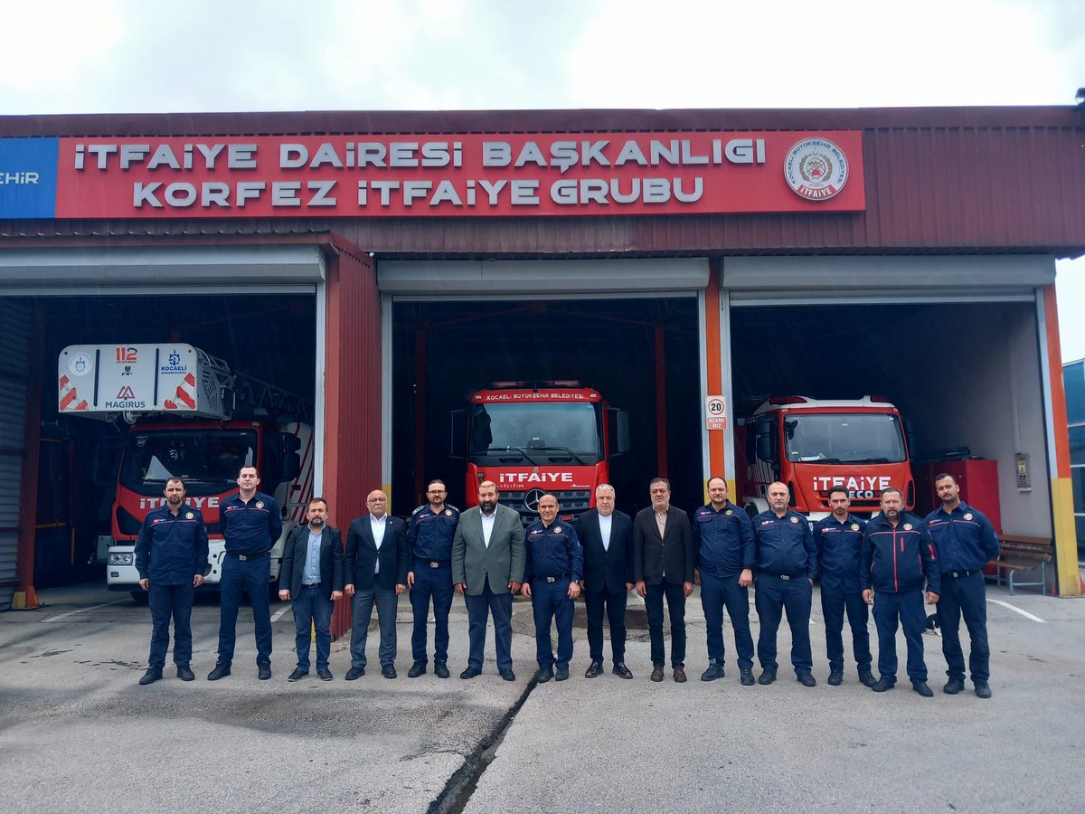 doganbekiroglu's tweet photo. İtfaiyecilik haftası münasebetiyle İtfaiye Daire Başkanlığı Körfez İtfaiye Grubunu ziyaret ederek , İtfaiye amirimiz ve İtfaiye erlerimizle hasbihal ederek haftalarını kutladık. @MHP_Bilgi https://t.co/SE2OqXjqwO