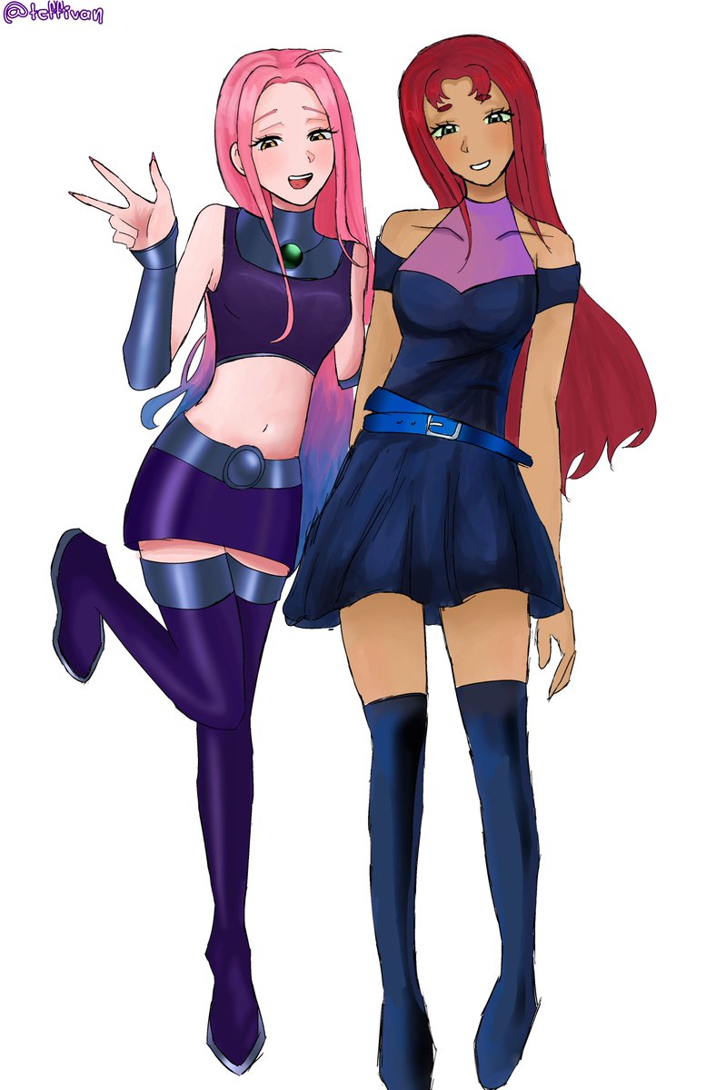 teffivan's tweet photo. Mizi n Starfire 🌌

#mizi #art #ALNST https://t.co/KBRHcatX1S