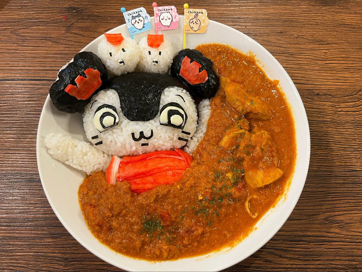 yuria8611's tweet photo. セイレーンのバターチキンカレー
次はもうちょい耳小さくしよう https://t.co/UGtsVDWnBY