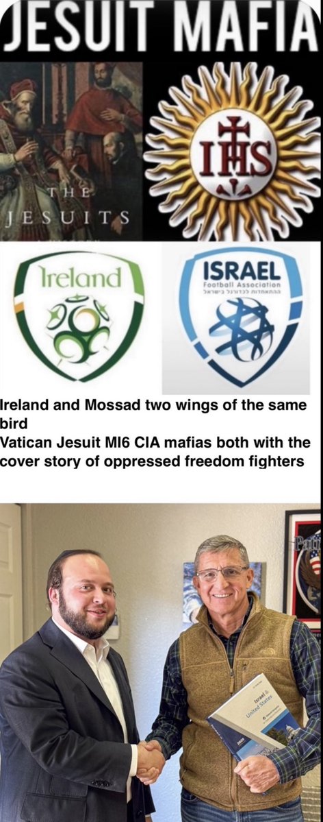 tony000000000's tweet photo. @TrevorJukes1 @VanessaBeeley DS and terrorist psyops
The Irish FF the conscience of the world😂🤢 never miss a propaganda opportunity 
Their latest stunt against Isreal The irony Mossad trained the Irish terrorist mafia with MI5 MI6 CIA😂
Using sport for propaganda evil like the disgusting Dublin game psyop https://t.co/qw6Hs4nQTy