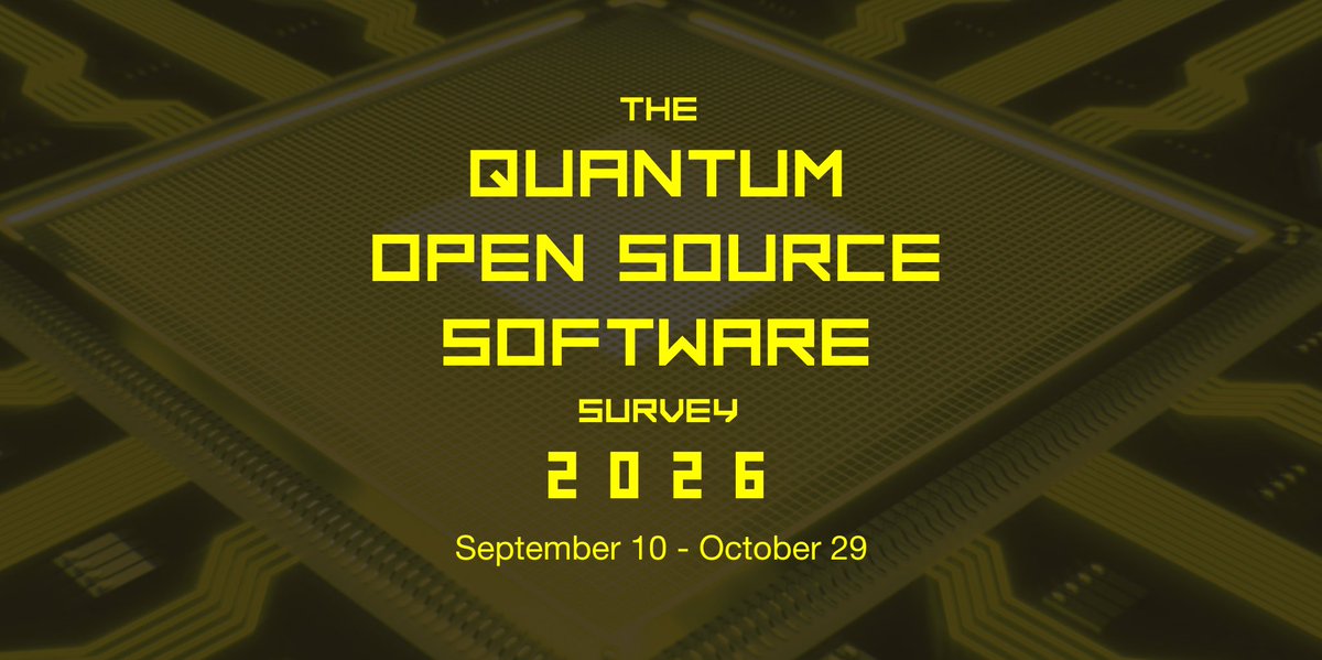 Is PennyLane in your quantum stack? 🛠️ Support open-source quantum software by taking the 2026 Unitary Foundation Quantum Open Software Source Survey. Your feedback helps us build better tools for researchers, educators, and developers worldwide. Take the surv