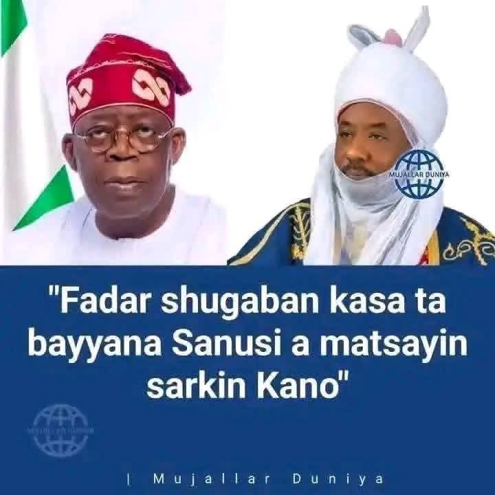 bb_khamees's tweet photo. Dama shi muka sani a matsayin halartaccen Sarki a Kano. Allah ya kara lafiya Mamman https://t.co/jDClVCwYRq