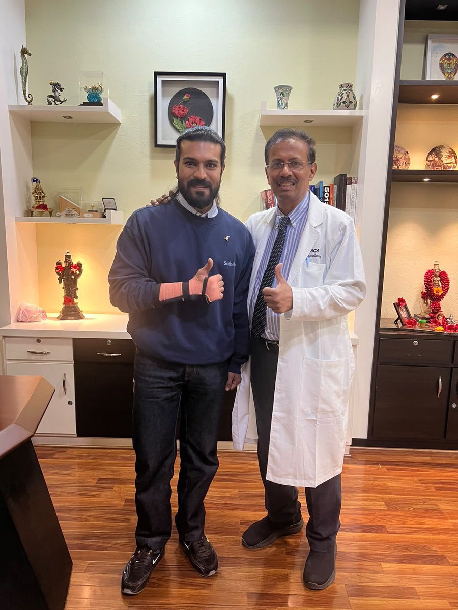 AlwaysRamCharan's tweet photo. My heartfelt gratitude to Dr. S. Raja Sabapathy, Dr. S. Rajasekaran and Dr. Praveen Bharadwaj of the Ganga Hospital for their expertise, care, and dedication throughout the procedure.

A special thank you to the entire team at Ganga Hospital for the exceptional care and attention.
Every doctor, nurse, and staff member of the hospital looked after me with warmth.
I am truly grateful for everything you have done.

Also, heartiest congratulations to Ganga Hospital on winning the prestigious NASS Outstanding Research Paper Award for the fifth time. A truly well-deserved recognition for your unmatched excellence in the field.