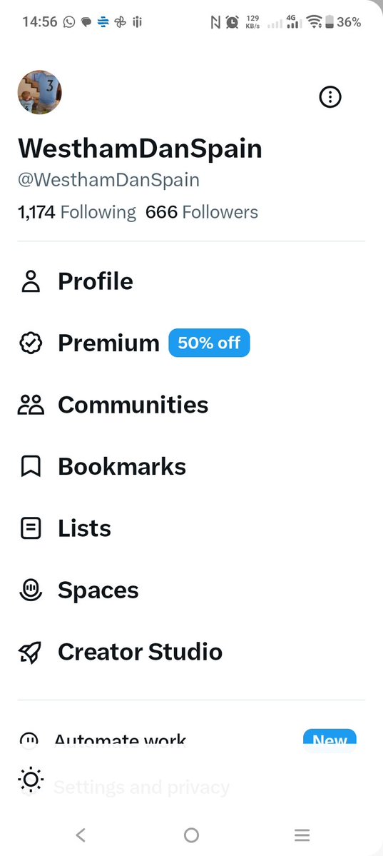 WesthamDanSpain's tweet photo. Nearly 100 followers in 24 hours..... I feel very popular!! 😂😂

Although will someone please get me off 666... 
Not superstitious but..... 🤔🫣😂

IRONS 💪🏻⚒️ https://t.co/sy6Wq01FFP