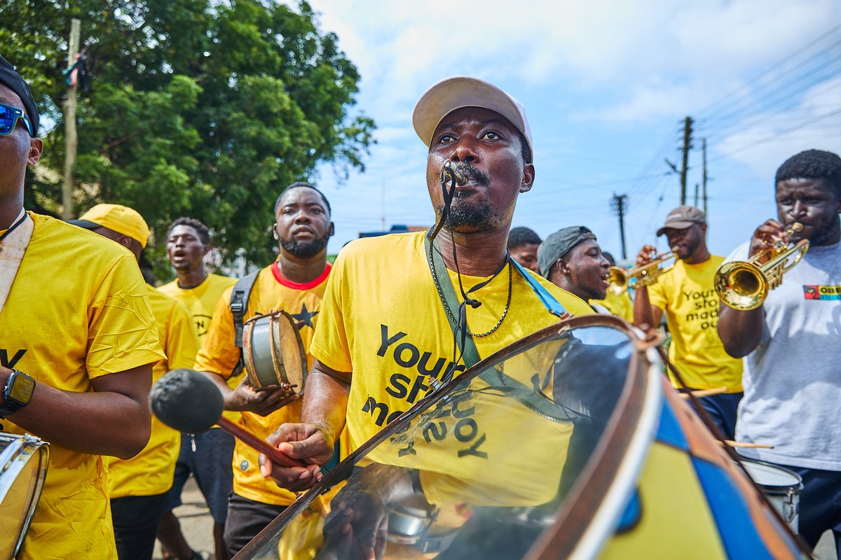 MTNGhana's tweet photo. Yellow took over the streets last Saturday! ๐๐ฅ
The MTN at 30 float delivered unforgettable moments, great vibes, and a celebration worthy of three decades of impact.
Thank you for joining the movement and being part of the MTN story.
#MTNat30 https://t.co/192XCuWFJq