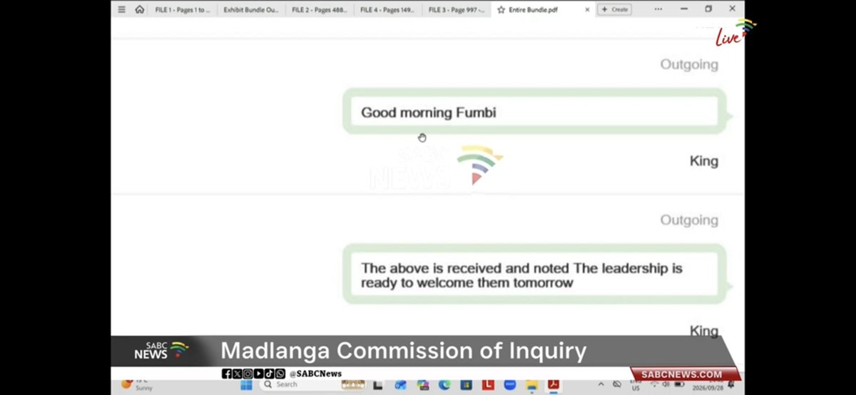 D_Molatoli's tweet photo. Major-General Botsotso  Moukangwe was communicating with Sindane, firstly asking for money, sponsorship for his farewell party at work when he was going on retirement. The next one he was organizing flying squad members for escorts for his activities. 

The old man must be arrested and spend the rest of his life in prison. The ZCC church badge won't save him this time.
#MadlangaCommission