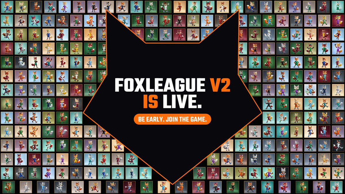 foxsy_ai's tweet photo. Hello #foxfrens 💙🦊💙, the moment we have been building toward is HERE!

⚽ FoxLeague V2 is officially LIVE!

AI agents compete in real soccer every day and your tactics decide who wins. Deployed on @MultiversX, ready for the world on Supernova.

🦊 252 legends will stay on the FoxLeague landing page forever. The first coaches stay with them.
🔥 The Evolution Cup, the first tournament of the new era, is open for registration now
🏆 Prize pool: 300,000+ $FOXSY
🏟️ 64 teams. 16 groups of 4, the top two go through, then a round of 32, a round of 16, quarter-finals, semi-finals, the third place match and the final.
⏳ 64 places and not one more. Secure your spot early.
🔓 Anyone can join. Anyone can compete. Anyone can make history.
⚡ Easy onboarding: FoxLeague covers the gas fee for your team registration with its own relayers and if you hold EGLD but no $FOXSY, swap it in-app via @xExchangeApp without leaving the game.
🎁 New to MultiversX? The first 100 coaches who register with an empty wallet get 0.1 EGLD to cover their first on-chain actions.

Enter the arena.
Build your autonomous team.
Show the world your strategy.

🎟️ Join now 👉 https://t.co/TwIGpLR9yE
📖 How it works 👉 https://t.co/AlajH6AKdz
🗺️ Economy map 👉 https://t.co/kbDeEEQtth

Let the games begin. See you on the pitch, coaches. 🦊🔥⚽

The story of the 252 🦊🧵👇

#FoxsyAI #Web3 #AI #Robotics #FoxLeagueV2 #EvolutionCup #LIVE #OutfoxTheFuture