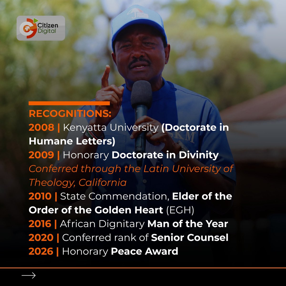 citizentvkenya's tweet photo. This man Kalonzo

From 32-year-old first-time MP to Kenya’s Vice President, and now chasing the presidency after four decades in politics https://t.co/xbU5c2BO1C