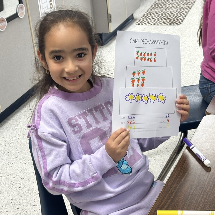 lyonsupperelem's tweet photo. Mrs. Wommacks &amp; Mrs. H. Braddy's classes completed bakery stations on Friday using multiplication strategies. Making real life connections is not only engaging, but helps students see the importance of math. 
#LUES #SHINE #MissionExcellence #MathMatters https://t.co/NC10voaNMa