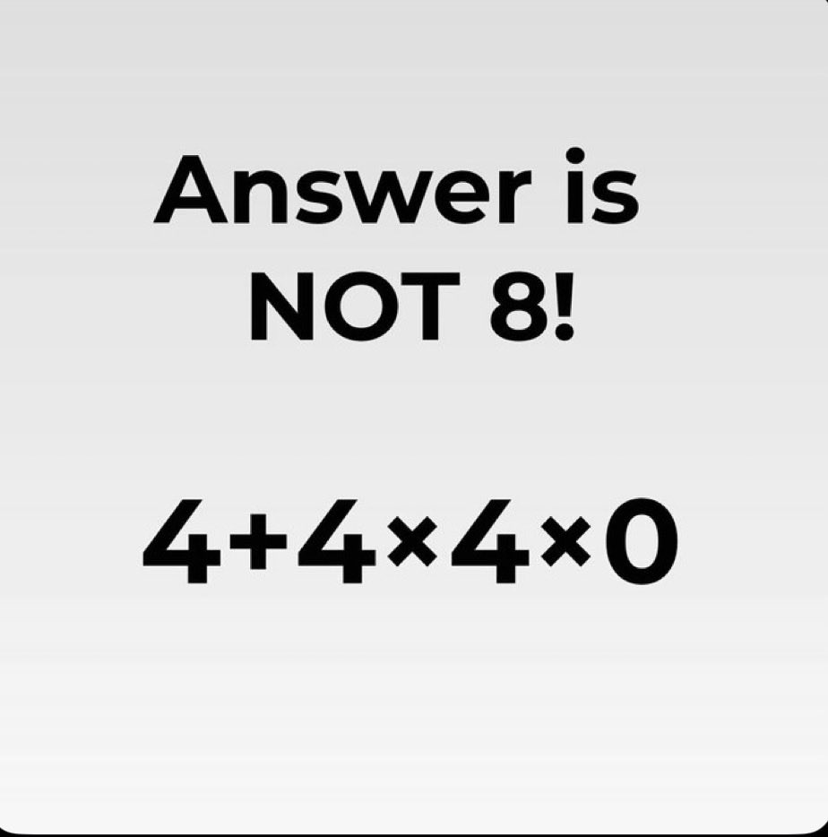 tek_sidhu's tweet photo. No Calculator’s 
Use Your Brain https://t.co/yiHn35g3Dk