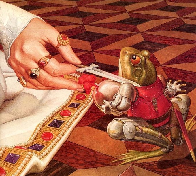 sstuhia's tweet photo. Dany making baby drogon her knight https://t.co/XP9U17IBLZ