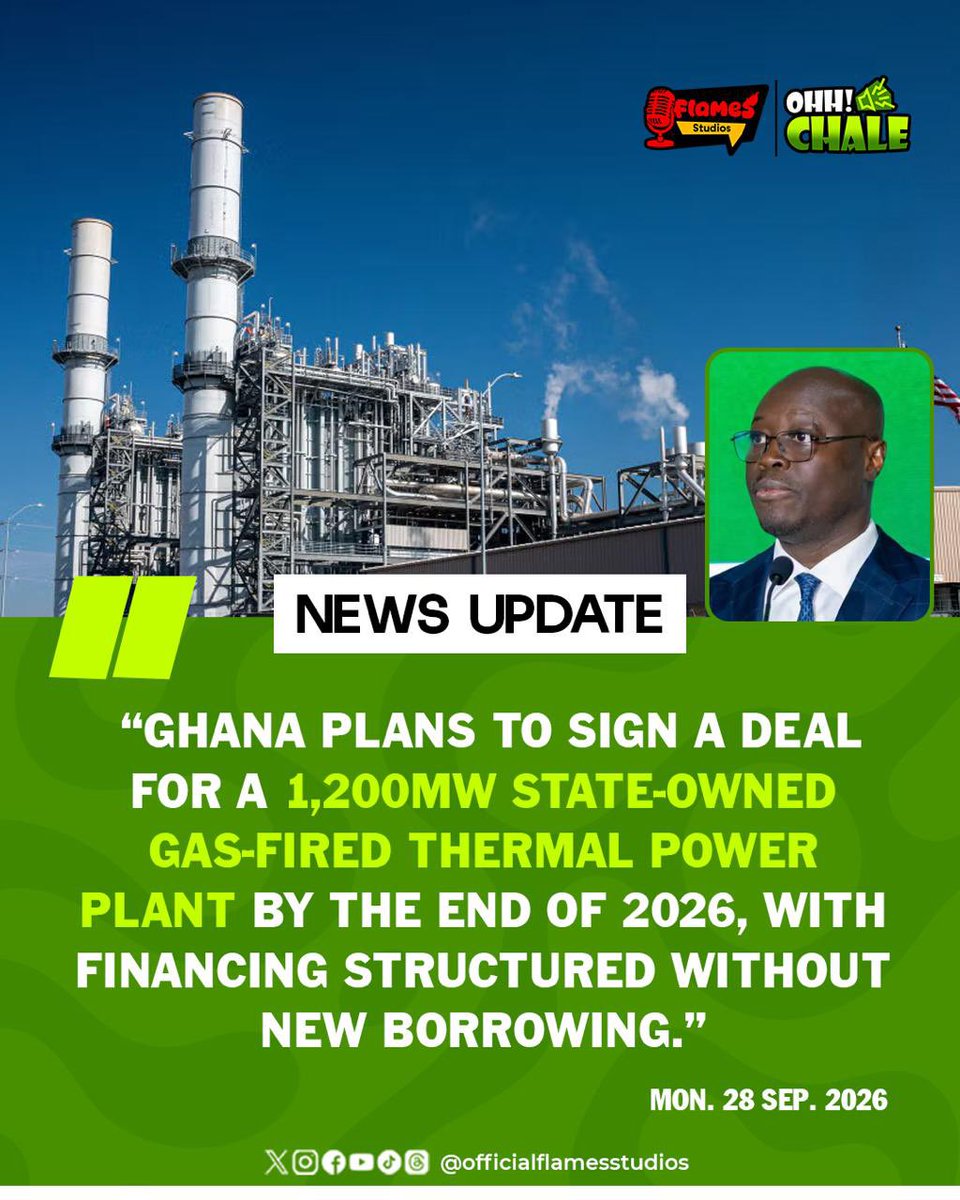 flamesstudios's tweet photo. 📰 TOP STORIES

🇬🇭 Ghana plans a 1,200MW state-owned power plant.

🇬🇧 Five arrested over suspected bomb plot near RAF base.

🇺🇳 UN General Assembly debate concludes.

🇺🇦 Russia &amp; Ukraine exchange fresh strikes.

#FlamesStudios #BreakingNews https://t.co/8LXAwRdTDH