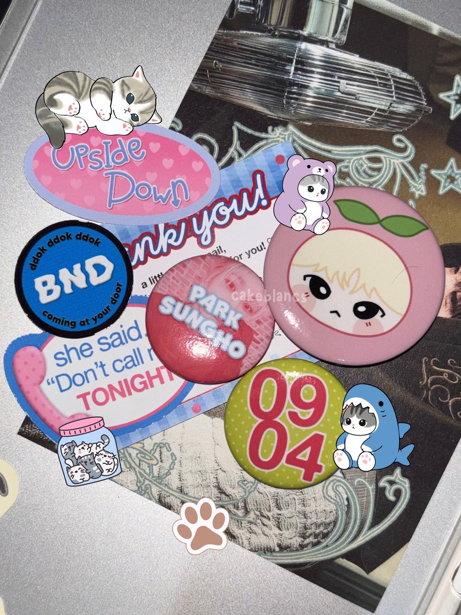 cakeblancs's tweet photo. — today’s mail! 𑣲⋆

hari ini kedatengan paket imuppp dari @06070studio 🥰 SERIUS INI LUCU BGT SEBAGAI PECINTA PIN BUTTON AKU NAKSIR BGT… aku mau taesan versionnya plisss lemme know pokoknyaaa kalo adaa lagiii, thankyou so muchie bb 🩷 https://t.co/ttAhznOQyT