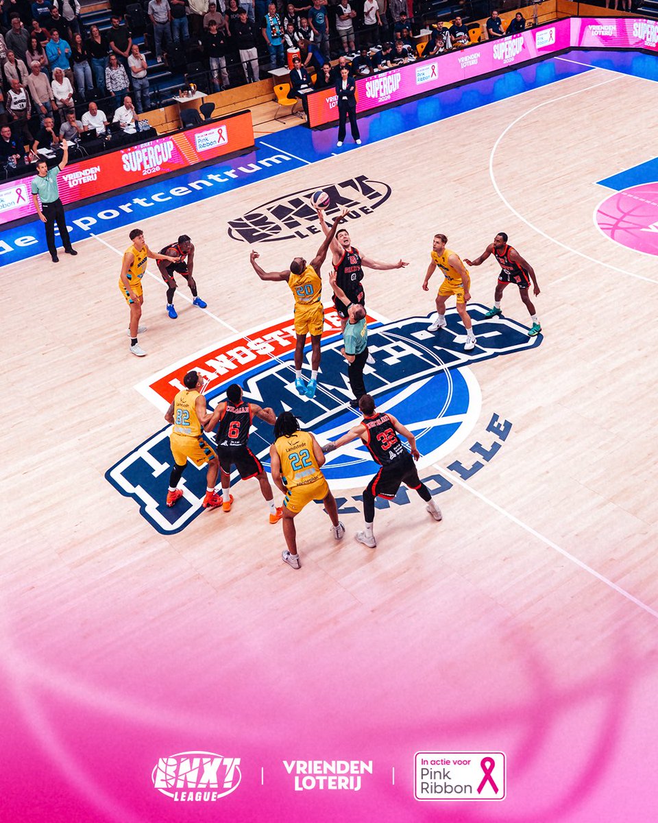 BnxtLeague's tweet photo. Windrose Giants Antwerp needed overtime to get past Landstede Hammers in Zwolle, securing a hard-fought 76-83 victory. 🔥

After a back-and-forth battle that saw the Hammers force OT with a huge three from Nelson Haskin, Antwerp found another gear when it mattered most. 🏆 https://t.co/aZXVo22c7V