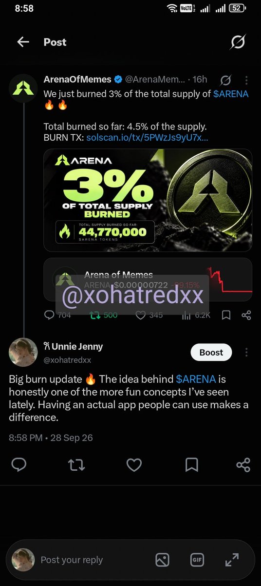 xohatredxx's tweet photo. @itsgayri @ArenaMemecoins Zup!!!

https://t.co/PEkSbWazzt https://t.co/it7m1Q2P63
