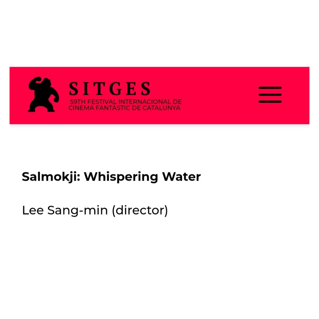hyefilmss's tweet photo. Director Lee Sangmin is on the official lineup of confirmed artists at Sitges 2026 representing #Salmokji.

Pre-sale tickets are available today September 28 while the General ticket sale will open tomorrow, September 29, 12 PM.

#김혜윤 #살목지 #KimHyeyoon https://t.co/MBd3w9c2fR