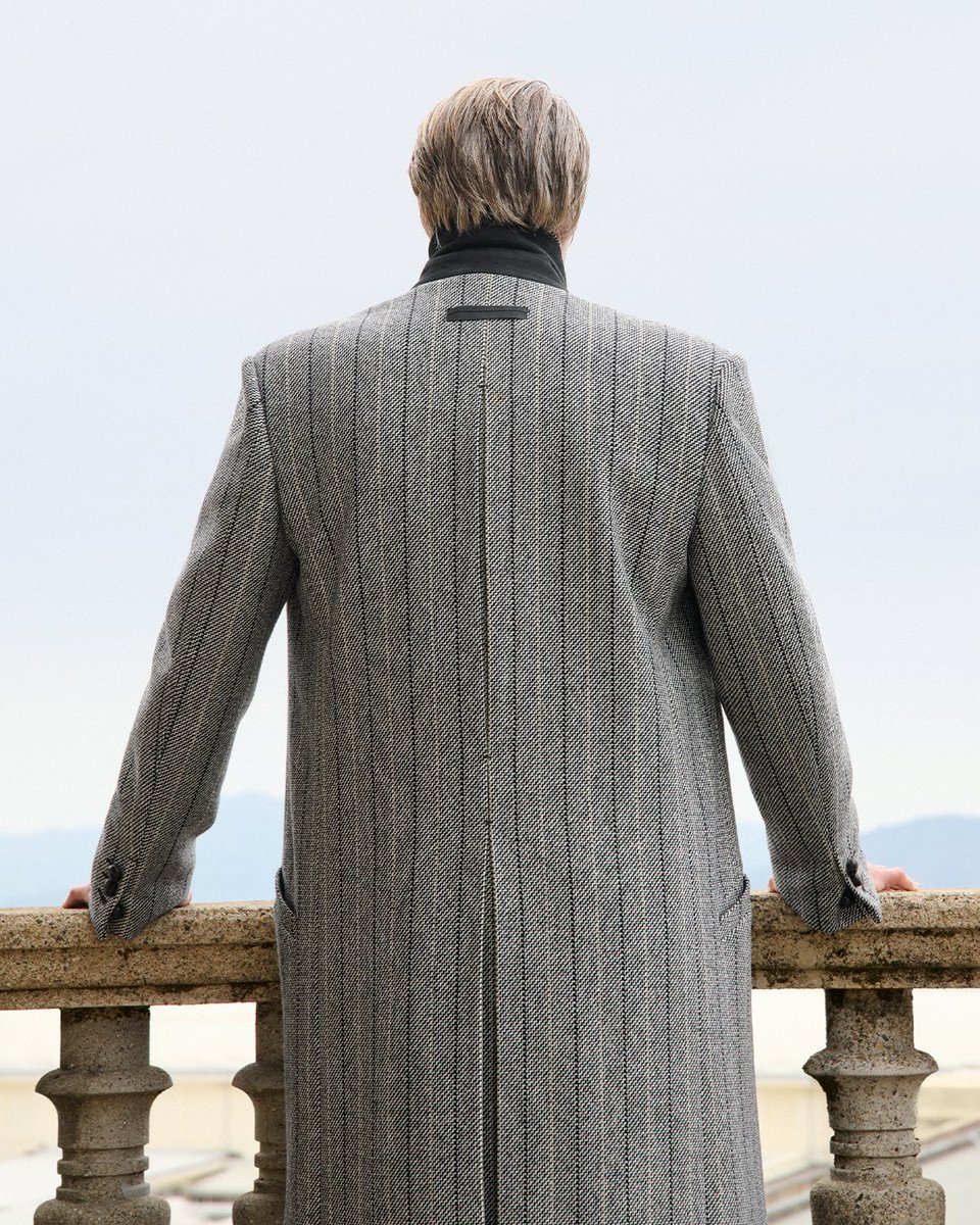 Zegna's tweet photo. TAILORED WITH PRECISION​

Mads Mikkelsen wears ZEGNA's Autumn 2026 collection against the backdrop of the Lanificio in Oasi Zegna.
#ZEGNAAUTUMN26 https://t.co/fVCXTl3Ezt