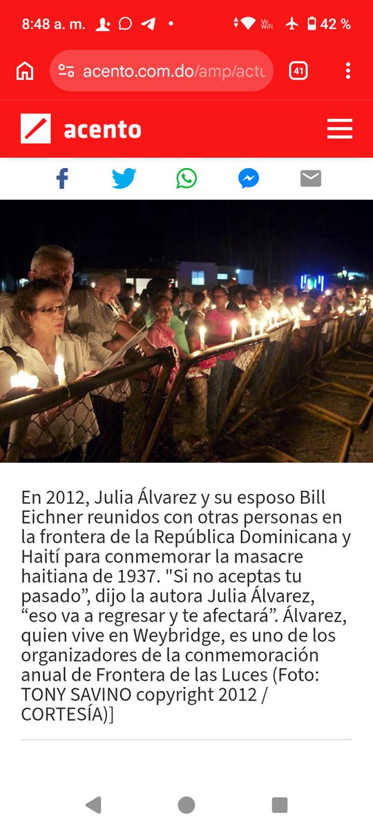 ajedrecista01's tweet photo. Esta escritora @writerjalvarez y presidenta de la ONG Mariposa RD en cabarete ha fomentado el odio, el 1937 por años en contra de los Dominicanos, los HAITIANOS mantienen esa fecha vigente. https://t.co/gxzMLTGKbB
