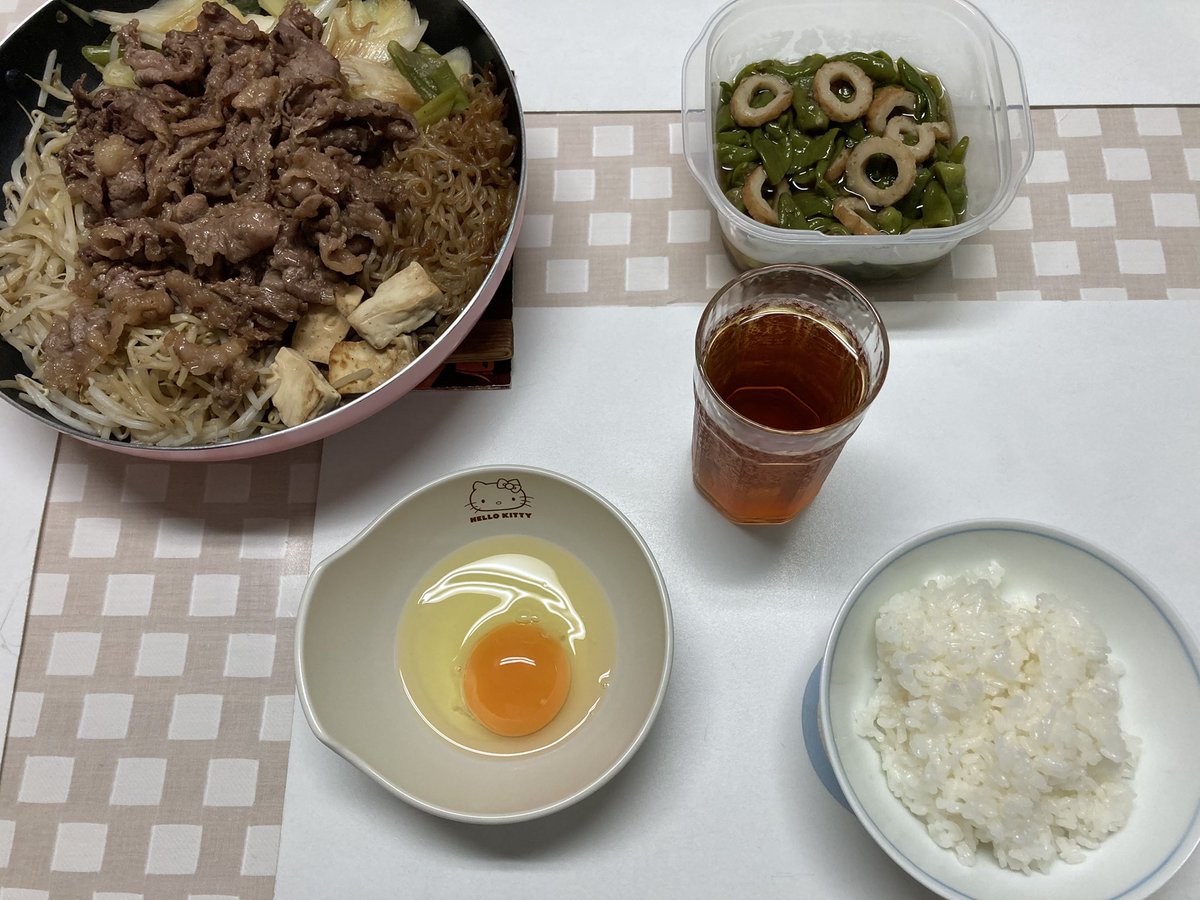 masayan19741's tweet photo. 晩ごはん
すき焼き https://t.co/YefRKbg8IJ