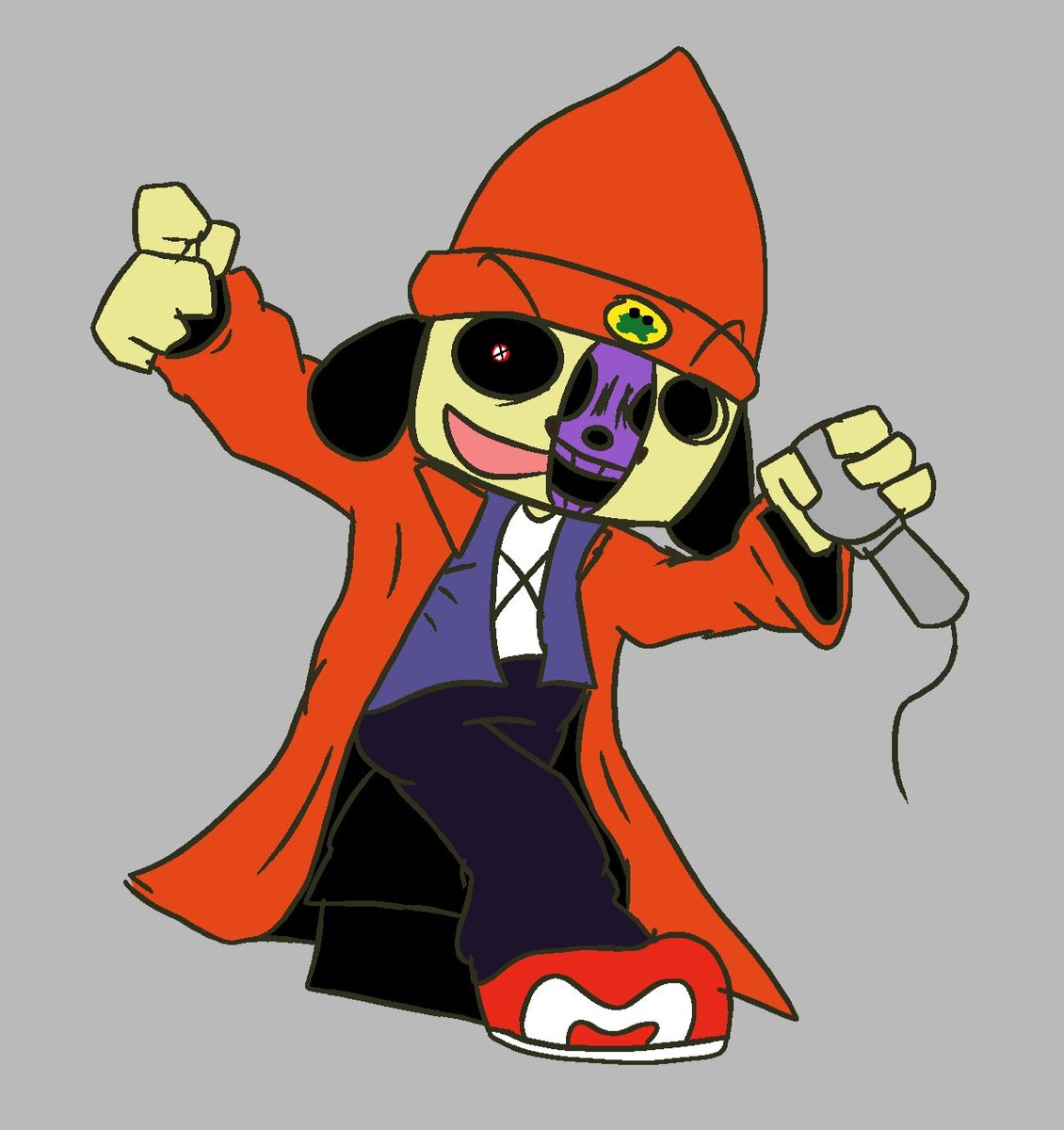 Themarybros's tweet photo. #parappa #sinisterminds https://t.co/DmNEMF1vpG