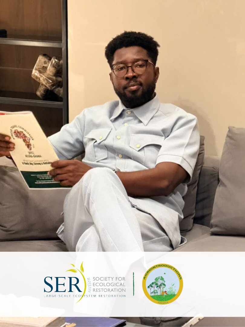 agrointrogh's tweet photo. We are proud to celebrate the appointment of @stepheno35, Co-founder and Deputy CEO for @agrointrogh, to the Board of the Large-Scale Ecosystem Restoration Section (LERS) of the Society for Ecological Restoration (SER).
#SocietyForEcologicalRestoration #SER #LERS #AiG https://t.co/qABWVkgqO4
