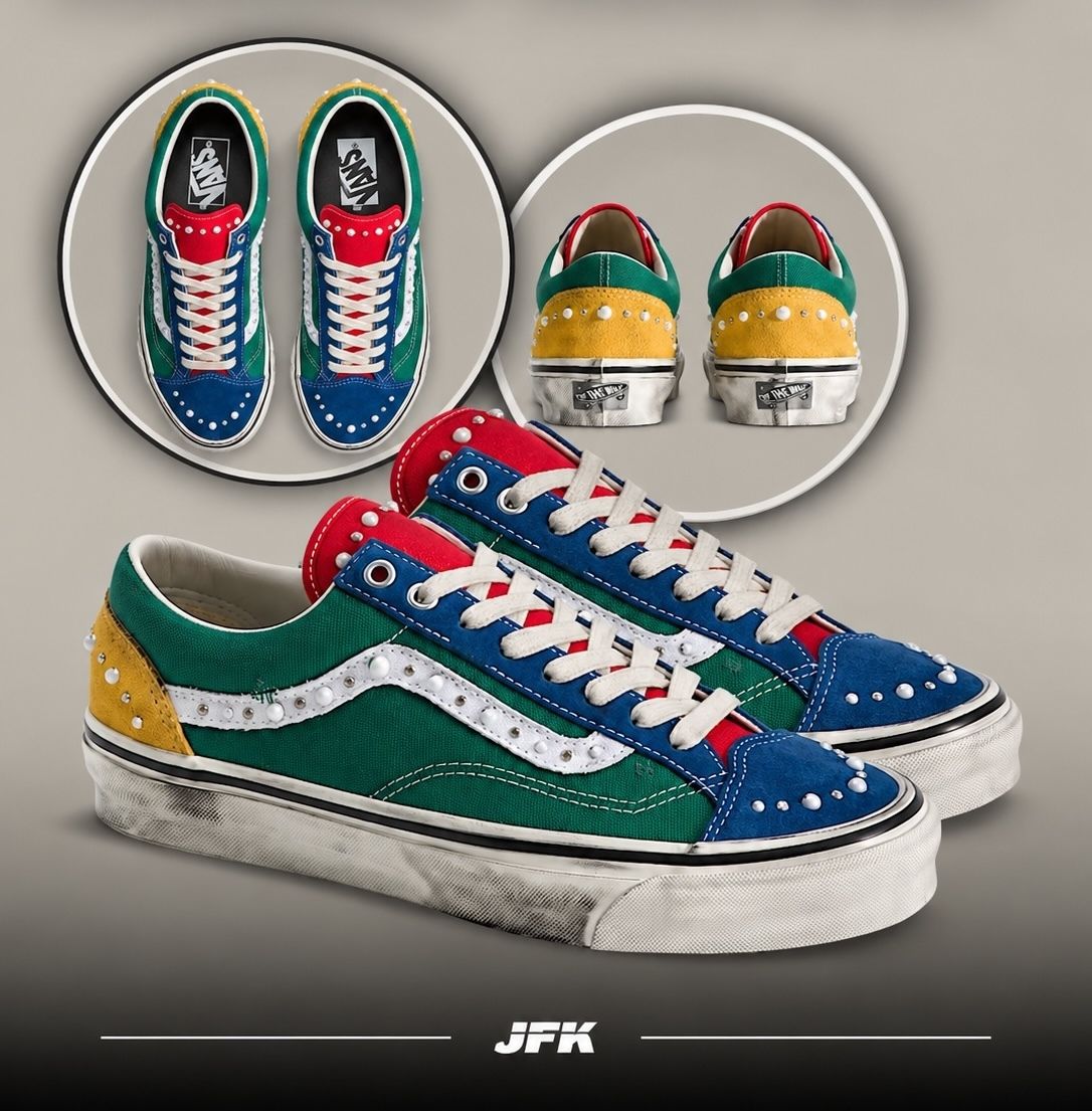 JustFreshKicks's tweet photo. Vans Old Skool 36 Pearlized “Yacht Club” (2026) 🎨 https://t.co/pcyBYdQg4x