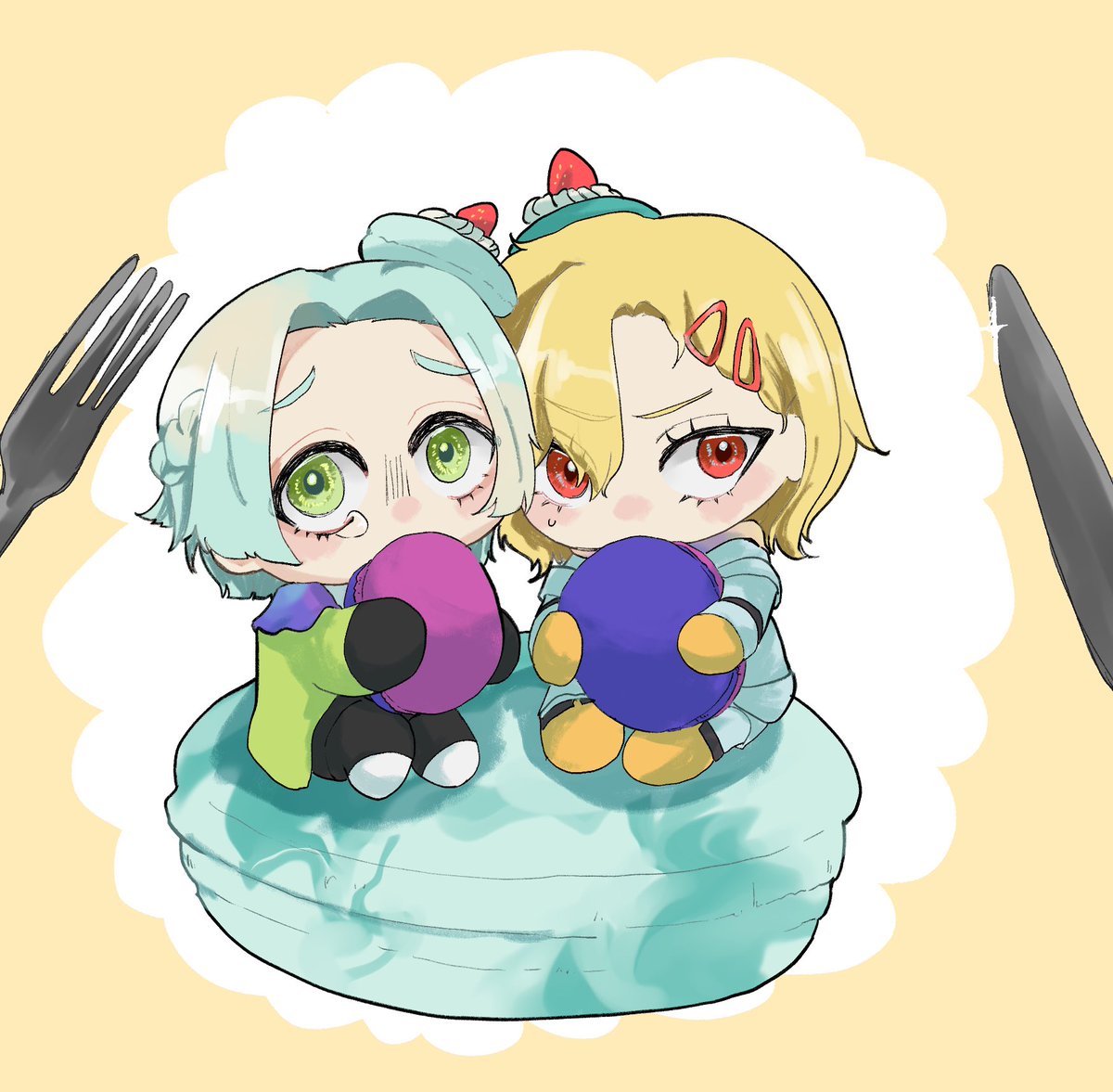 Y_wasureruna's tweet photo. 食べちゃいたいくらい可愛いね…(物理) https://t.co/wiMBgqU4hc