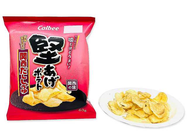 convenichecker's tweet photo. カルビー「堅あげポテト 関西だししょうゆ」がセブンイレブンで10月5日頃から再び“全国”展開、かつおの風味とまろやかな昆布の旨みを楽しめる『関西風のだし』が効いた堅めポテトチップス https://t.co/bdZ52VPdfZ 

#セブンイレブン #堅あげポテト #ポテチ  #カルビー https://t.co/g0Rb0vlg3T