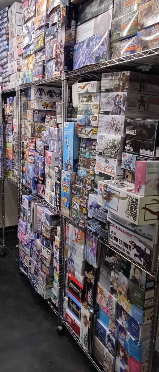 aniplaCafe's tweet photo. 日本橋/大阪の模型専門店
Clocks x Clock クロークスクローク
9/12(土)のプレオープンから２週間

#ガンプラ 在庫100種類以上
ほぼ10%割引(入荷1週間以内定価)で
一切のプレ値禁止のお店です

今までの週末限定から
平日15時/土日祝14～22時へ

まだまだ知名度不足!?
ぜひ応援よろしくお願い致します https://t.co/FfKNNKbgQI