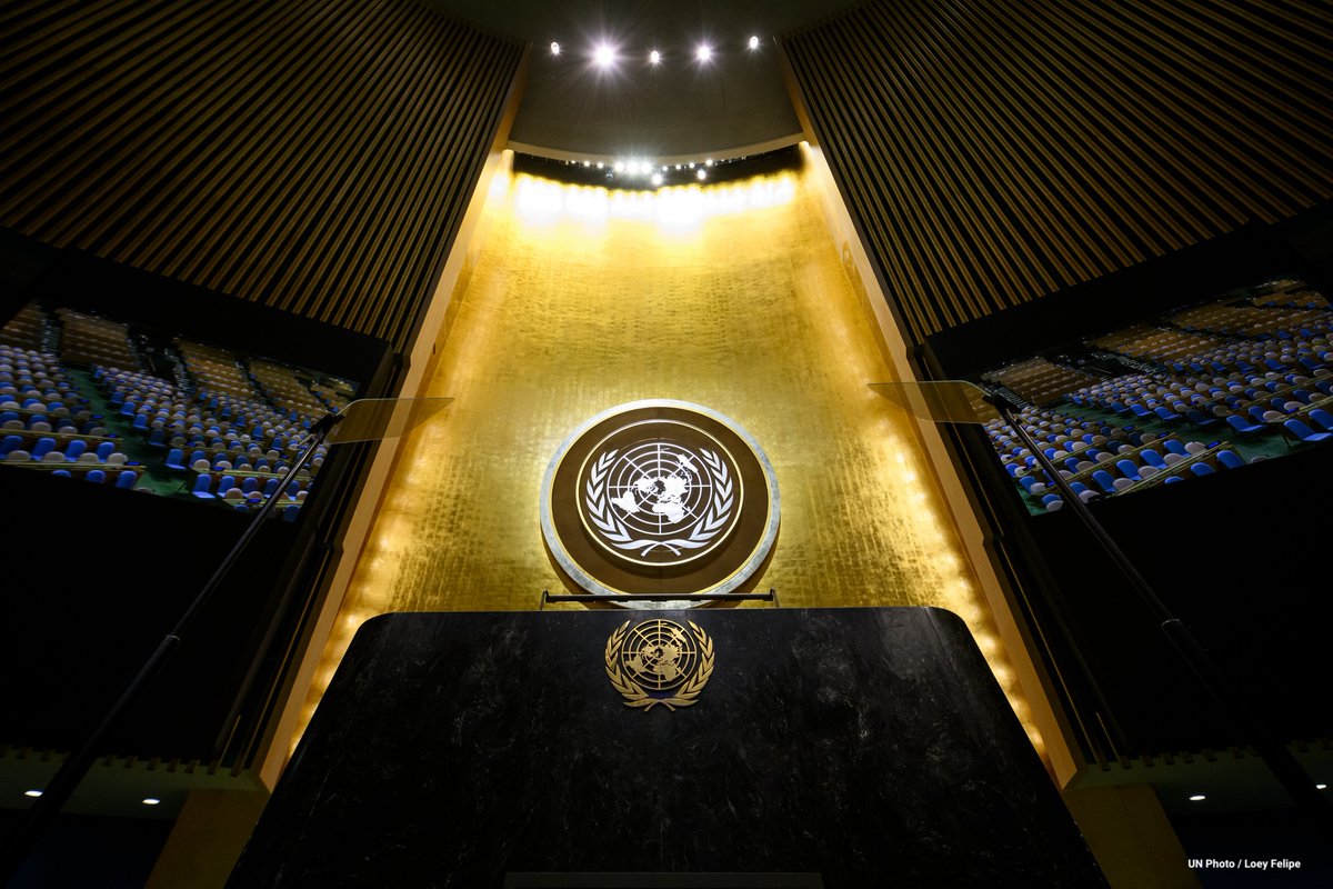 ONU_fr's tweet photo. EN DIRECT | 6e et dernier jour du débat général de la 81e session de l'#UNGA. ⬇️

https://t.co/d2X44sZcHG https://t.co/YaluWcidHL