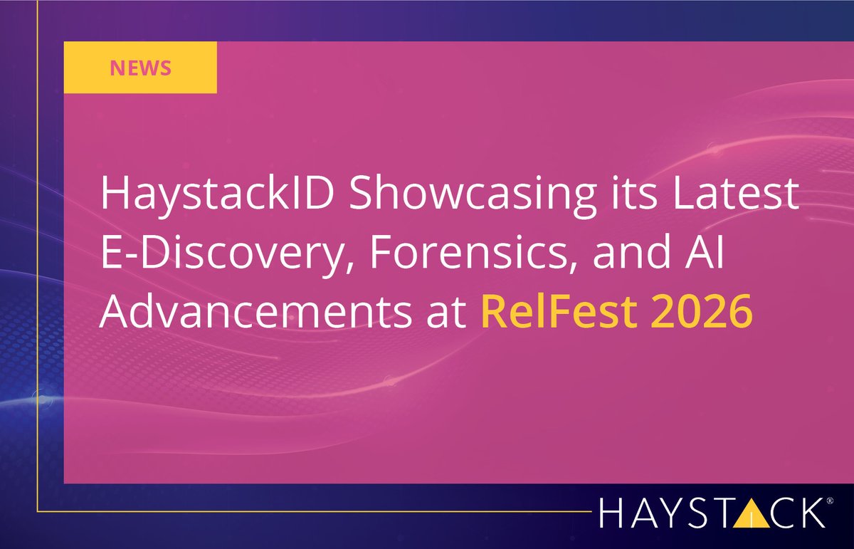 HaystackID tweet picture
