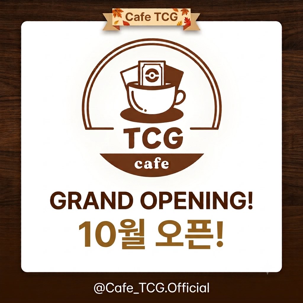 cafe_tcg_kr's tweet photo. #RT #RT이벤트 #포켓몬카드 #TCG

☕️ 해당 트윗 RT 해주시는 추첨 한 분 께 한국판 스톰 에메랄다  두 박스 증정!

수원역 인근에 오픈 예정인 카페티씨지 입니다.
미니리그,트레이딩 데이 등 카드를 사랑하시는 여러분들을 위한 다양한 이벤트도 예정되어 있으니 카페 티씨지, 많은 관심 부탁드려요🤎 https://t.co/BkaoZlkAiD