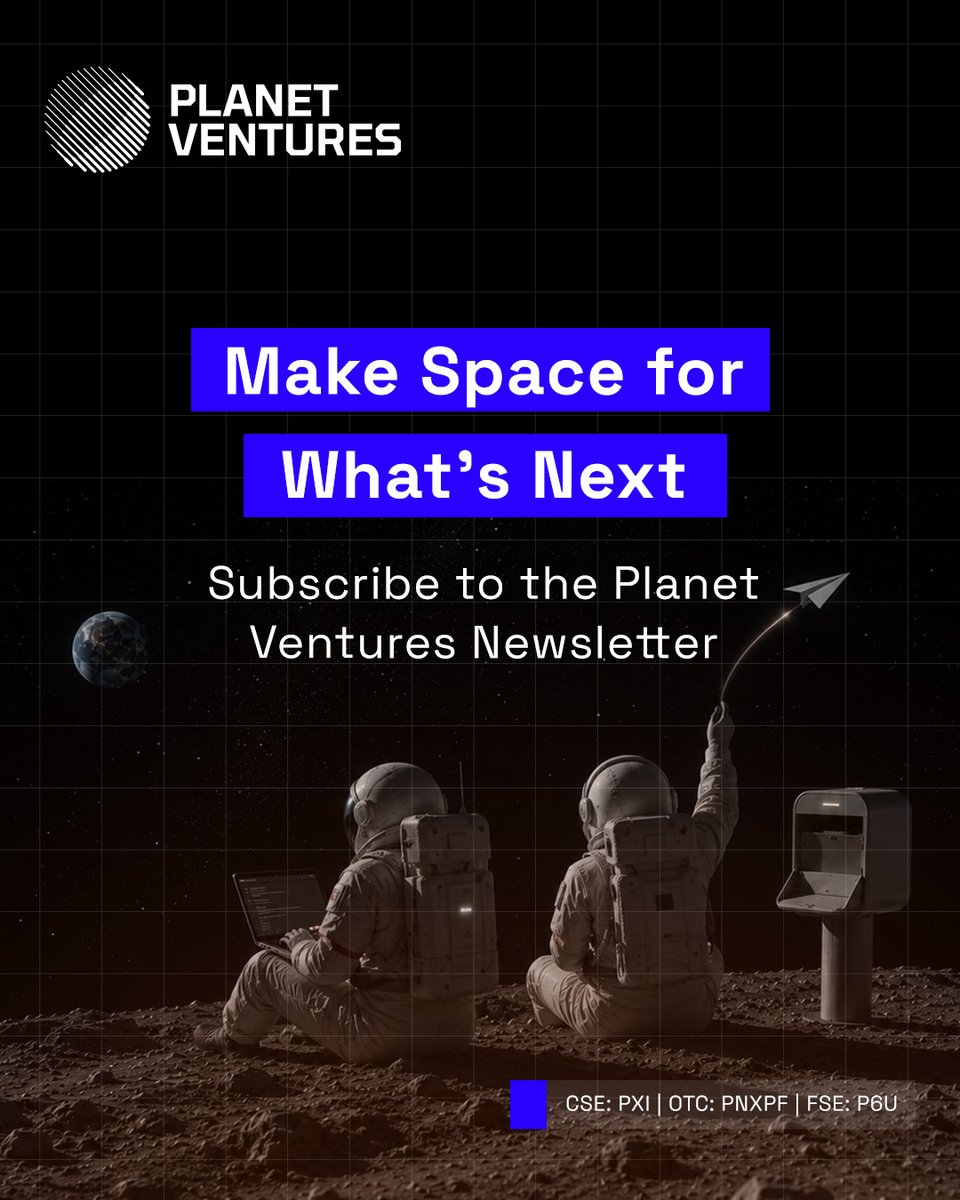 PlanetPXI's tweet photo. 📩 NEWSLETTER SIGN-UP: As we head into the second half of the year, stay up to date on the latest news and developments across our diversified portfolio, all through one newsletter.
Subscribe: https://t.co/0Z25fK7XJh
🇨🇦 #CSE: #PXI | 🇺🇸 #OTC: #PNXPF | 🇩🇪 #FSE: #P6U https://t.co/fk7BXB0uZW