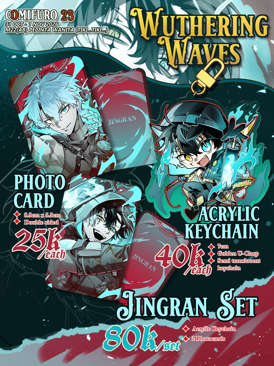 rinnette88_'s tweet photo. [🩷&amp;📷 Appreciated!]
Here comes リンー  (rinn)☘️ #CF23 #comifuro23 PO Catalogue!!
°❀⋆.ೃ࿔*:･°❀⋆.ೃ࿔*:･
https://t.co/lz369pR8AW
Fandom :
🧙🏻‍♀️Witch Hat Atelier
⛸️ Medalist
🔥 Wuthering Waves
🍀 Genshin Impact
(1/2) https://t.co/ldou4l8d3S