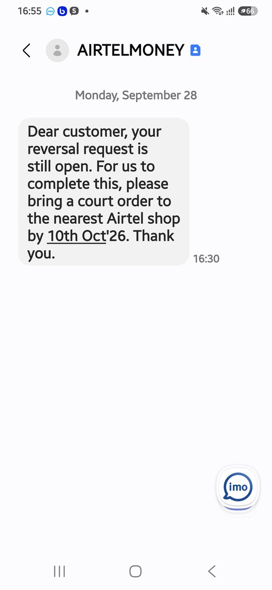 MuhammedK771319's tweet photo. You're insisting on court order where will I get it,when I sent someone to to your center service with it and you refused that you want me,but you know well am not in the country!
@Airtel_Ug https://t.co/QaOGHz6yiy