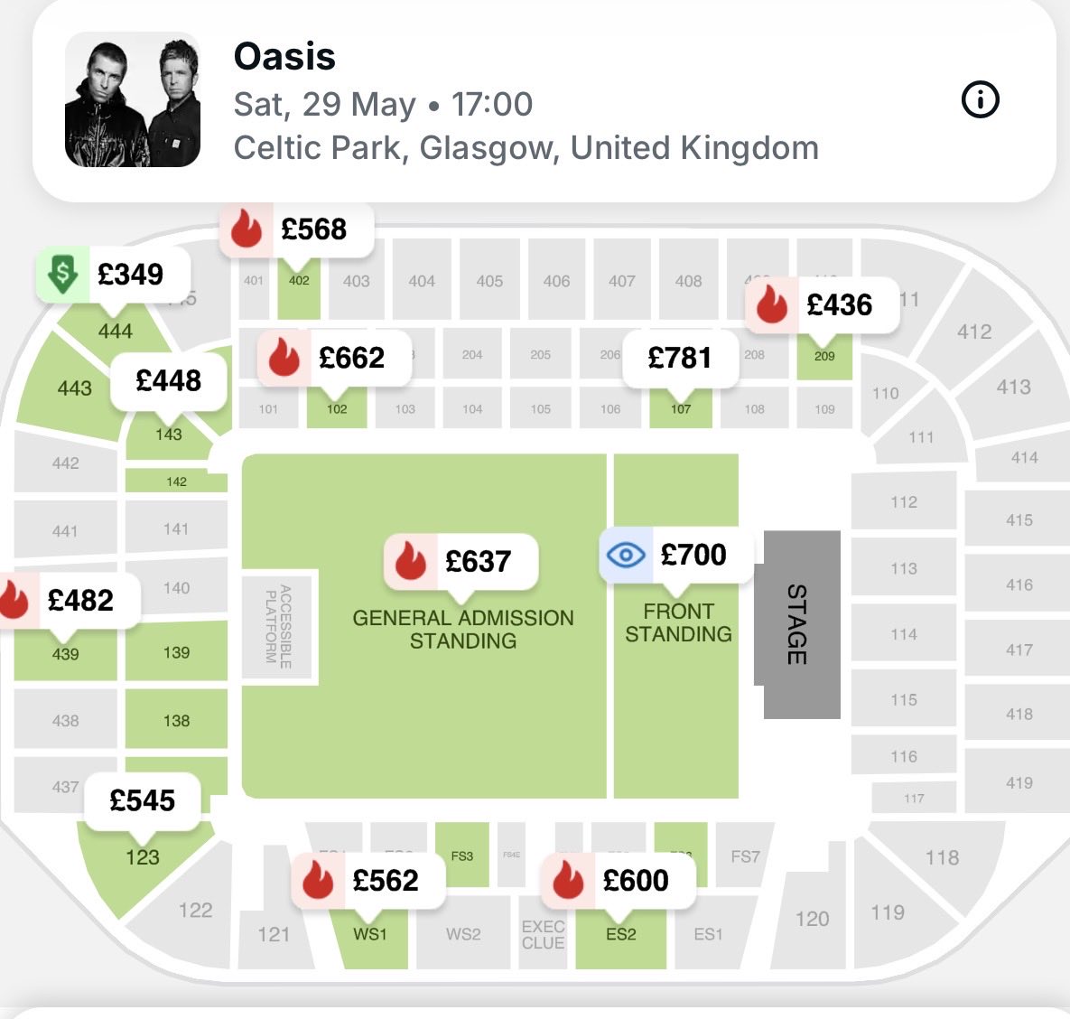 MissNikkiSwan's tweet photo. @liamgallagher Maybe sort out the resellers. Total joke. https://t.co/2d7fkIDtgI