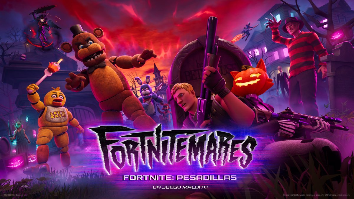 Fortnite_ES's tweet photo. Truco o trato 👀 https://t.co/TyWvjTnoEh