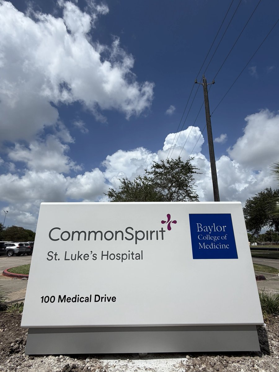 cshhouston's tweet photo. Our brand unification signage project is officially underway. As you drive through the city, you’ll start to see the CommonSpirit name taking its place on our facilities. Keep an eye out for these changes in your neighborhood! #CommonSpirit #GrowingTogether #HealthcareExcellence https://t.co/obJsAJT4Pe