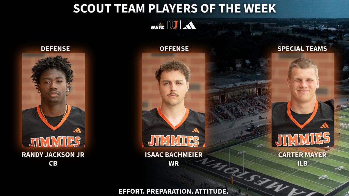 JimmieFootball's tweet photo. Our Scout Team Players of the Week vs CSP‼️

#EPA https://t.co/QZiUd9pesN