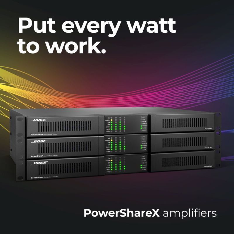 AlphaTechSA's tweet photo. Bose Professional PowerShareX amplifiers dynamically allocate power where you need it most—no waste, no compromise. https://t.co/Bak0ontt20

Available from Alpha Technologies in #SouthAfrica

#BoseProfessional #PowerShareX #Amplifiers #ProAudio #SoundSolutions #CommercialAudio https://t.co/VEo1CFHqrX