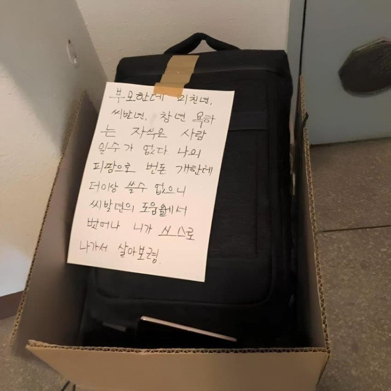 0happyjin00's tweet photo. 사춘기의 반항을 삭제시키는 마법

부모한테 ㅅㅂㄴ이라고 하는게 사춘기라 하는게 맞는지도 모르겠지만 https://t.co/lrxrbqTqj7
