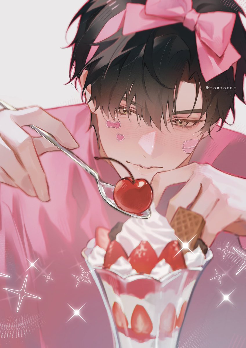 tokitokiee's tweet photo. 🍒 #Zayne #黎深 #恋与深空 https://t.co/pZIqtkm9Ju
