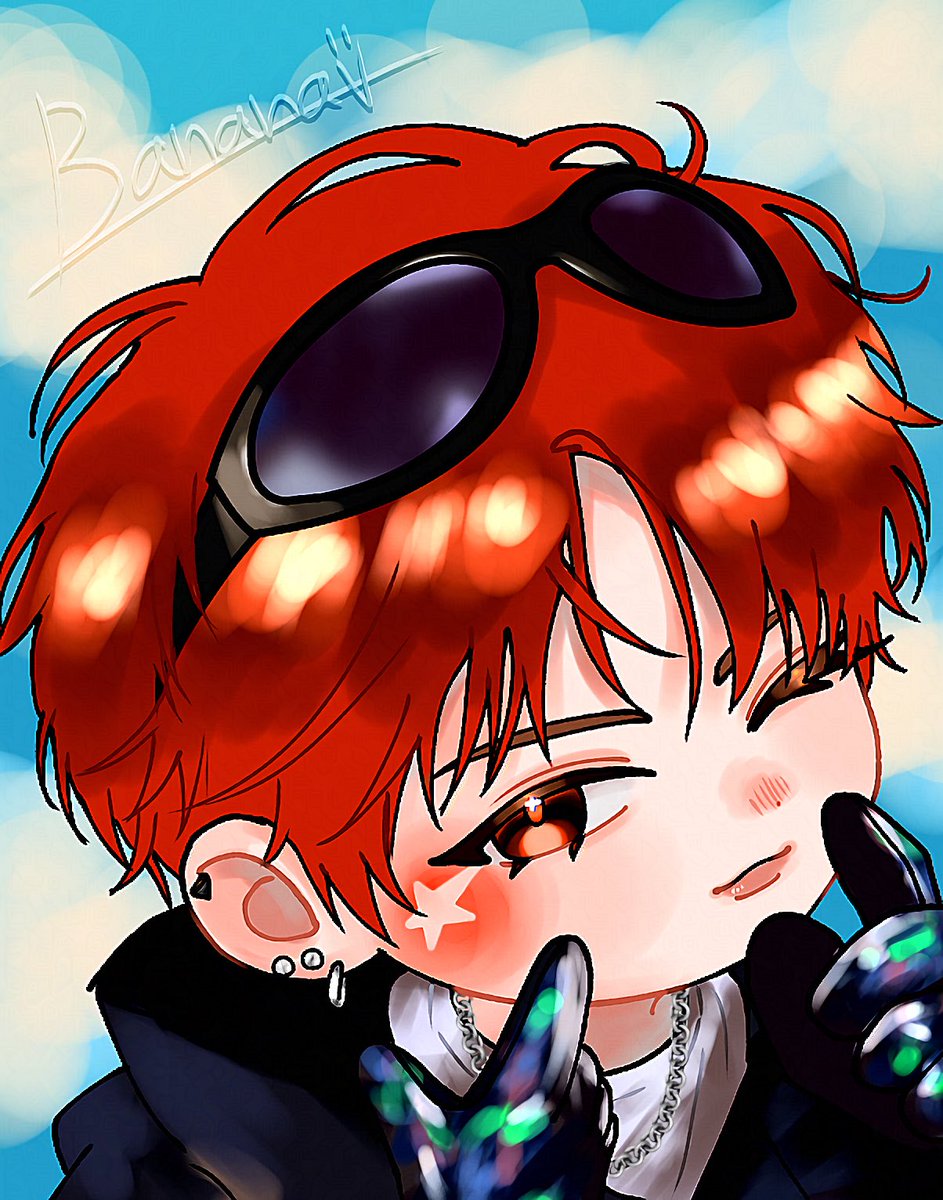 Banana_atz3art's tweet photo. #ATEEZfanart  #홍중 https://t.co/uLQw5xIlUL