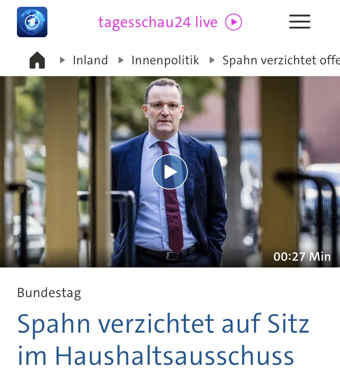 UlrichSchneider's tweet photo. @jensspahn zieht sich zurück und scheint seine Abgeordnetendiäten für so eine Art bedingungsloses Grundeinkommen zu halten. https://t.co/FMUvFSQ1SB