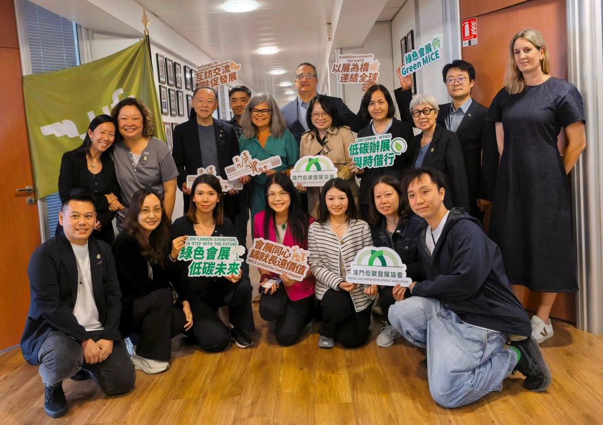 UFILive's tweet photo. We had the pleasure of welcoming a delegation from Macau to the UFI HQ last week! 🇲🇴

🌏 We look forward to continuing the conversation and to working together to drive our industry forward!

#ufi #macau #exhibitions #eventprofs https://t.co/eJwrfC9uUy